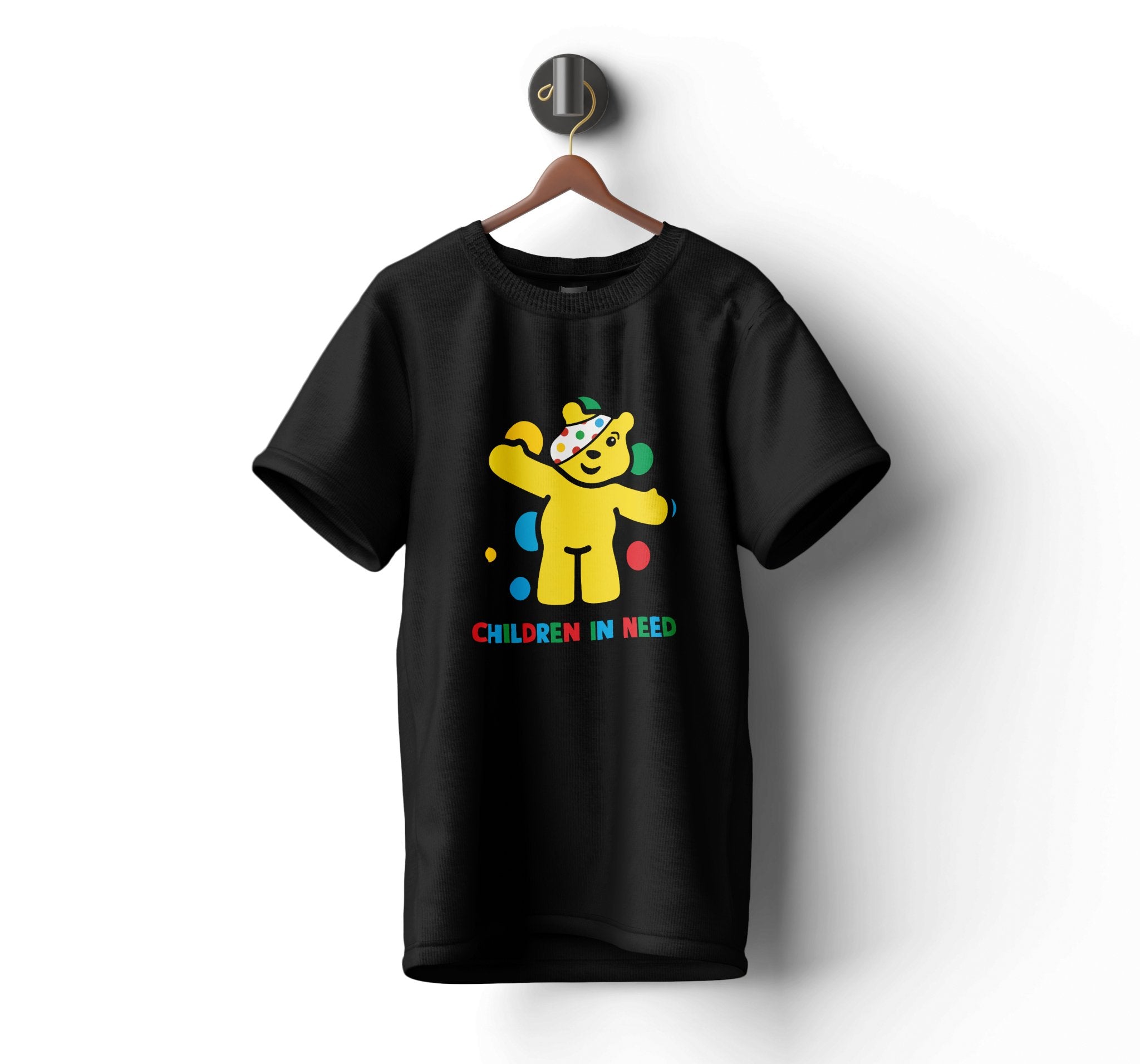 Pudsey Bear T-shirt | Pudsey Children in Need Design - Tee Shirt Hub