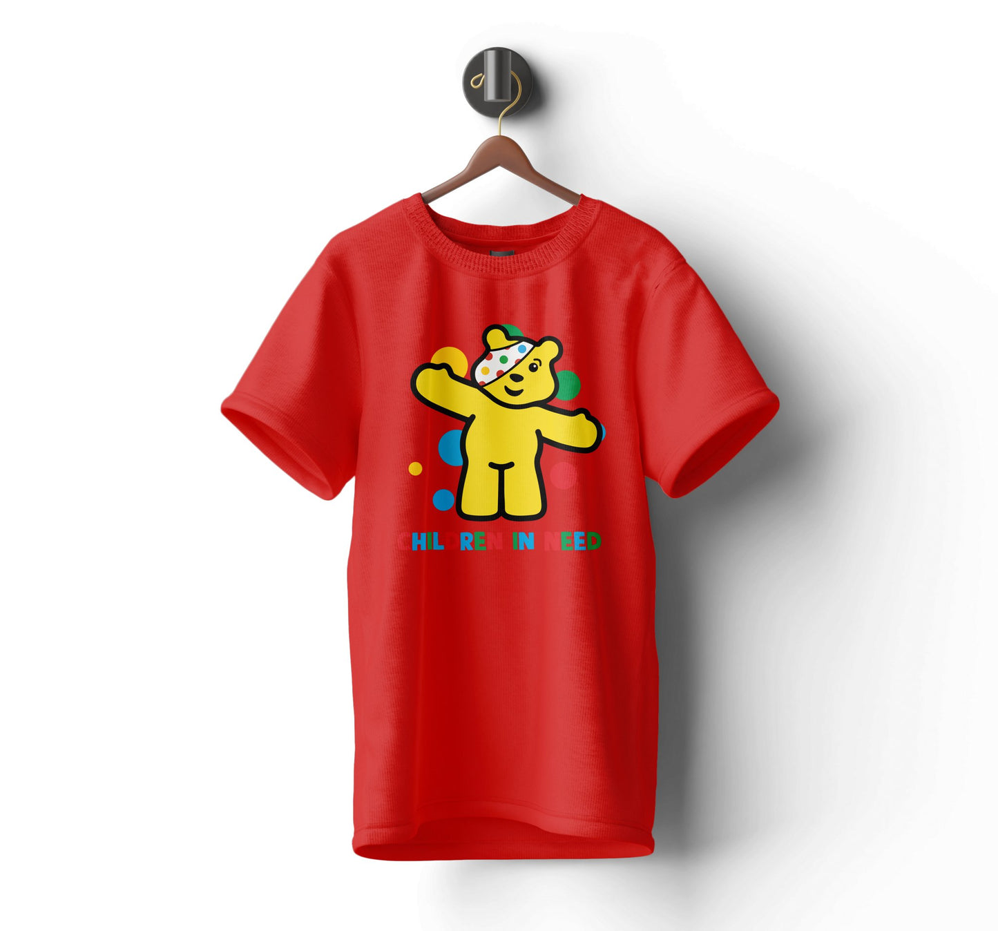 Pudsey Bear T-shirt | Pudsey Children in Need Design - Tee Shirt Hub